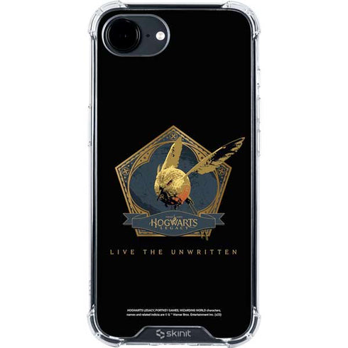 Wizarding World Hogwarts Legacy Golden Snitch iPhone 16e Clear Case