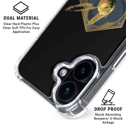 Wizarding World Hogwarts Legacy Golden Snitch iPhone 17 Clear Case