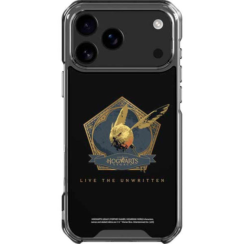 Wizarding World Hogwarts Legacy Golden Snitch iPhone 17 Pro Max Clear Case