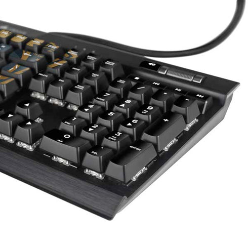 Wizarding World Hogwarts Legacy Golden Snitch K95 RGB PLATINUM Mechanical Gaming Keyboard Skin