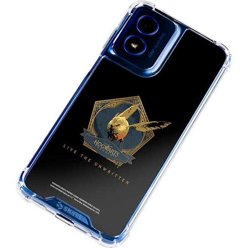 Wizarding World Hogwarts Legacy Golden Snitch Moto G 5G (2024) Clear Case