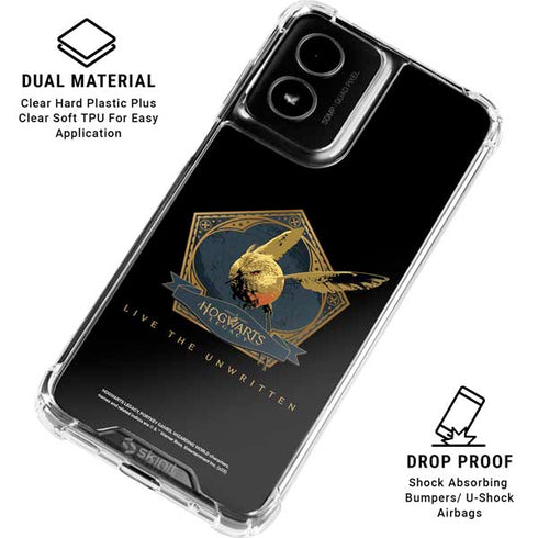 Wizarding World Hogwarts Legacy Golden Snitch Moto G Power 5G (2024) Clear Case