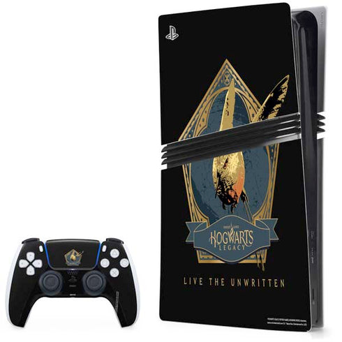 Wizarding World Hogwarts Legacy Golden Snitch PS5 Pro Bundle Skin