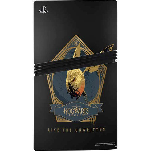 Wizarding World Hogwarts Legacy Golden Snitch PS5 Pro Console Skin