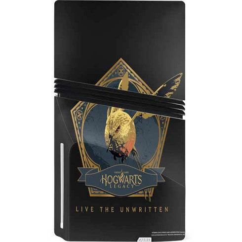 Wizarding World Hogwarts Legacy Golden Snitch PS5 Pro Disk Console Skin