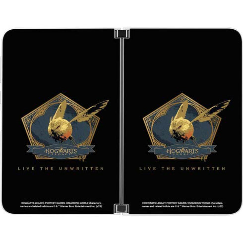 Wizarding World Hogwarts Legacy Golden Snitch Surface Duo Skin