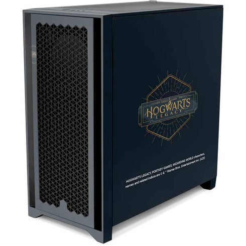 Wizarding World Hogwarts Legacy Emblem Corsair 4000D Tempered Glass Mid-Tower ATX Case Skin
