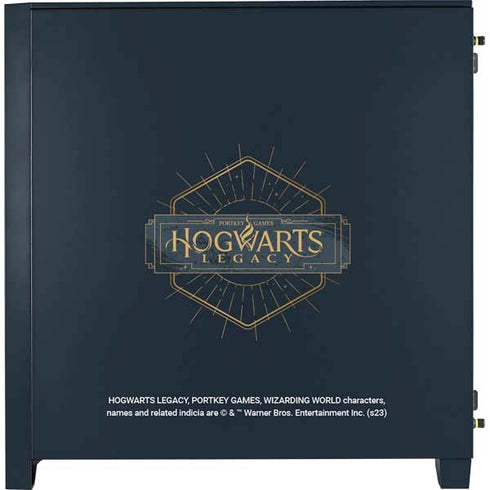 Wizarding World Hogwarts Legacy Emblem Corsair 4000D Tempered Glass Mid-Tower ATX Case Skin