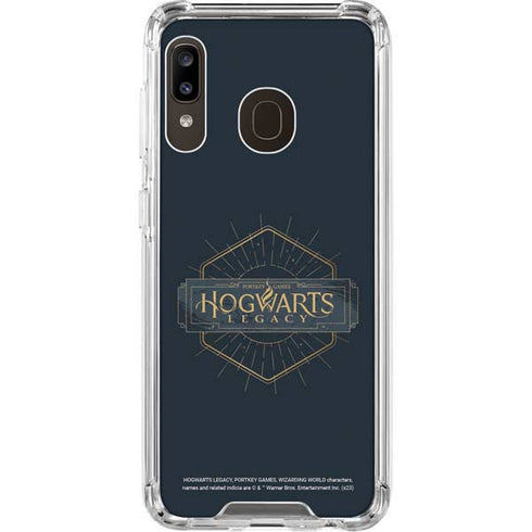 Wizarding World Hogwarts Legacy Emblem Galaxy A30 Clear Case
