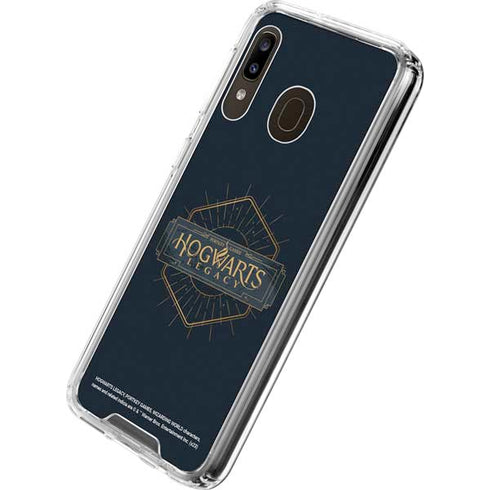 Wizarding World Hogwarts Legacy Emblem Galaxy A30 Clear Case