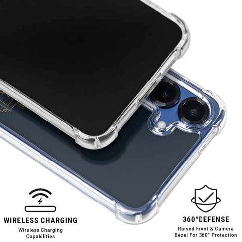 Wizarding World Hogwarts Legacy Emblem Galaxy S25 Plus Clear Case