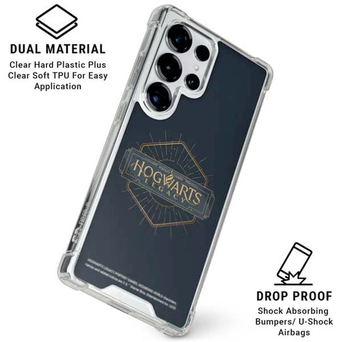Wizarding World Hogwarts Legacy Emblem Galaxy S25 Ultra Clear Case