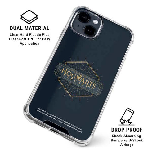 Wizarding World Hogwarts Legacy Emblem iPhone 15 Clear Case
