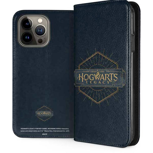 Wizarding World Hogwarts Legacy Emblem iPhone 15 Pro Max Folio Case