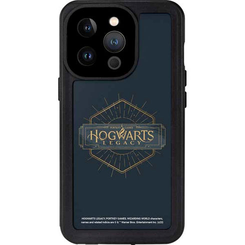 Wizarding World Hogwarts Legacy Emblem iPhone 15 Pro Waterproof Case