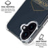 Wizarding World Hogwarts Legacy Emblem iPhone 16 Clear Case