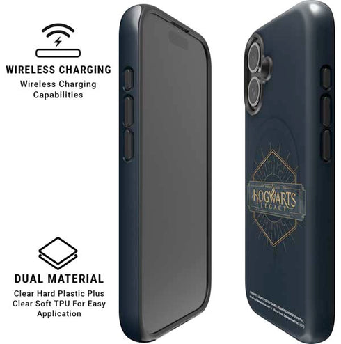 Wizarding World Hogwarts Legacy Emblem iPhone 16 Plus Magsafe Impact Case