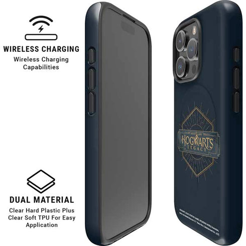 Wizarding World Hogwarts Legacy Emblem iPhone 16 Pro Magsafe Impact Case