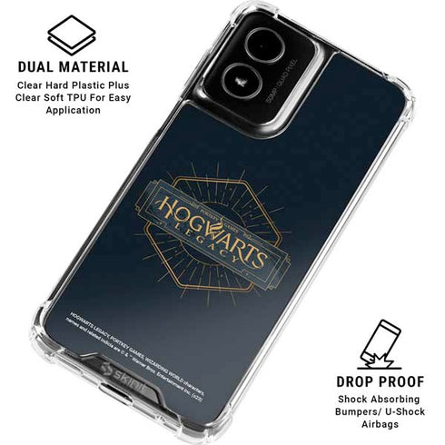 Wizarding World Hogwarts Legacy Emblem Moto G Power 5G (2024) Clear Case