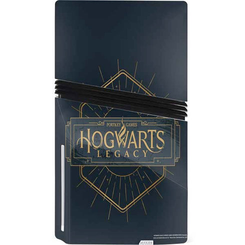 Wizarding World Hogwarts Legacy Emblem PS5 Pro Disk Console Skin