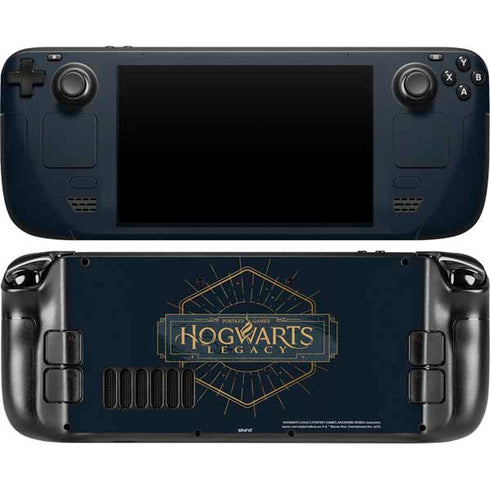 Wizarding World Hogwarts Legacy Emblem Steam Deck Handheld Gaming Computer OLED Skin