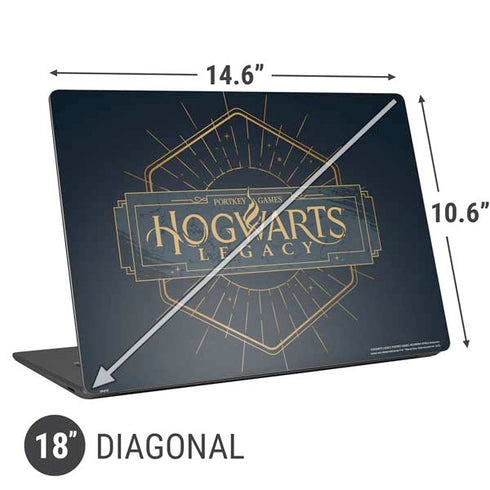 Wizarding World Hogwarts Legacy Emblem Universal Laptop 18in (14.6 x 10.6in) Skin