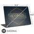 Wizarding World Hogwarts Legacy Emblem Universal Laptop 18in (14.6 x 10.6in) Skin