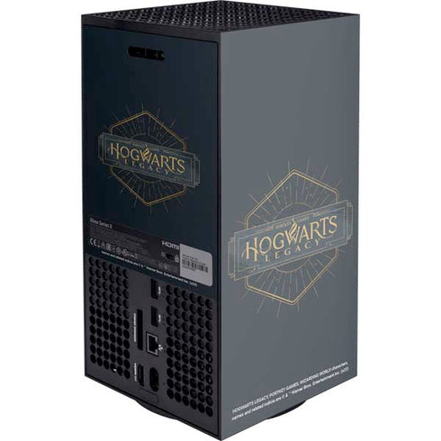 Wizarding World Hogwarts Legacy Emblem XBox Series X Digital Edition Console Skin