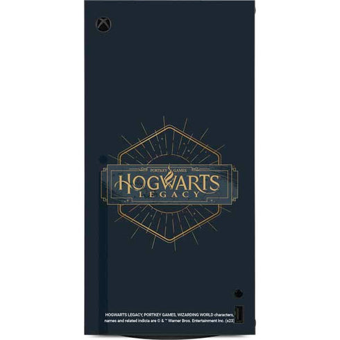 Wizarding World Hogwarts Legacy Emblem XBox Series X Digital Edition Console Skin