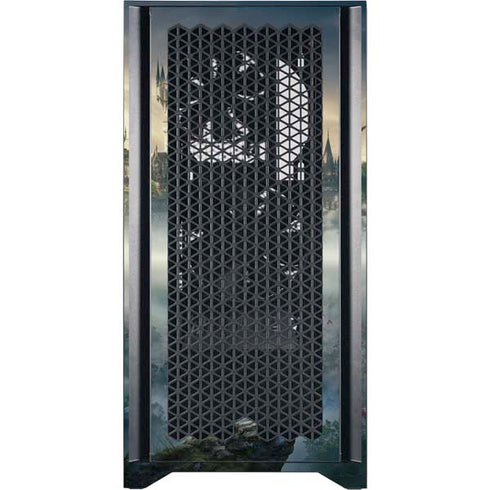 Wizarding World Hogwarts Legacy Main Poster Corsair 4000D Tempered Glass Mid-Tower ATX Case Skin