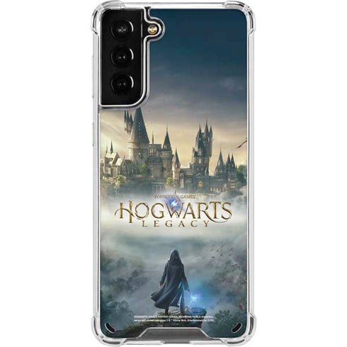 Wizarding World Hogwarts Legacy Main Poster Galaxy S21 Plus 5G Clear Case