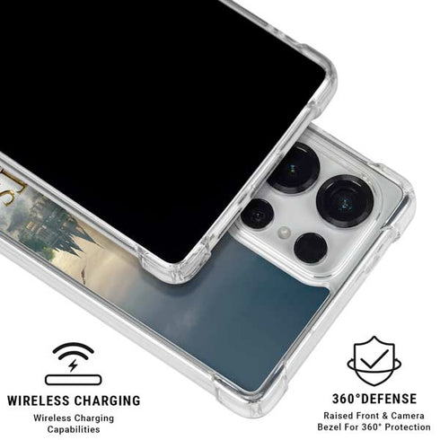 Wizarding World Hogwarts Legacy Main Poster Galaxy S25 Ultra Clear Case