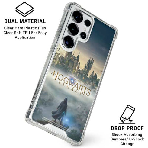 Wizarding World Hogwarts Legacy Main Poster Galaxy S25 Ultra Clear Case