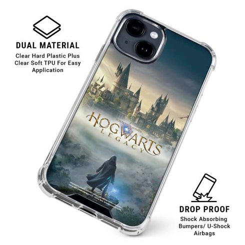 Wizarding World Hogwarts Legacy Main Poster iPhone 14 Plus Clear Case
