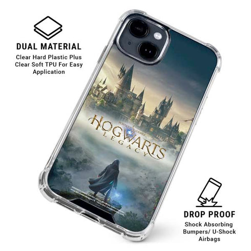 Wizarding World Hogwarts Legacy Main Poster iPhone 15 Clear Case