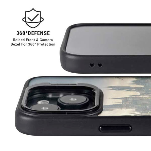 Wizarding World Hogwarts Legacy Main Poster iPhone 15 Kickstand Case