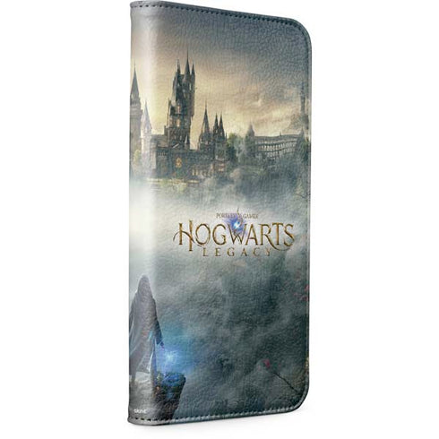 Wizarding World Hogwarts Legacy Main Poster iPhone 15 Plus Folio Case