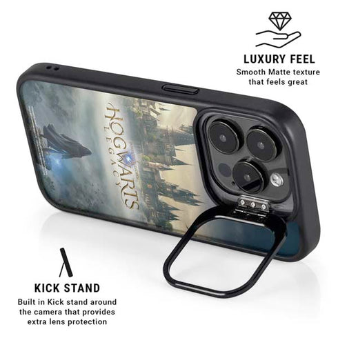 Wizarding World Hogwarts Legacy Main Poster iPhone 15 Pro Max Kickstand Case