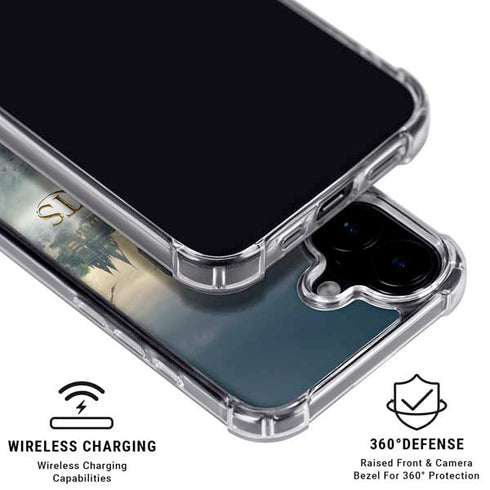 Wizarding World Hogwarts Legacy Main Poster iPhone 16 Plus Clear Case