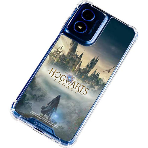 Wizarding World Hogwarts Legacy Main Poster Moto G Play 4G (2024) Clear Case