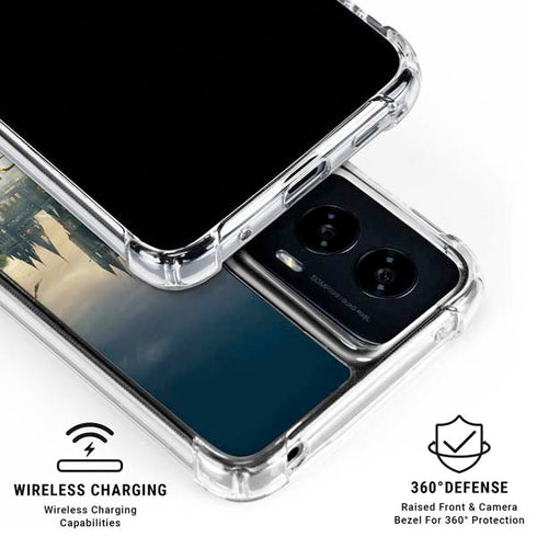 Wizarding World Hogwarts Legacy Main Poster Moto G Power 5G (2024) Clear Case