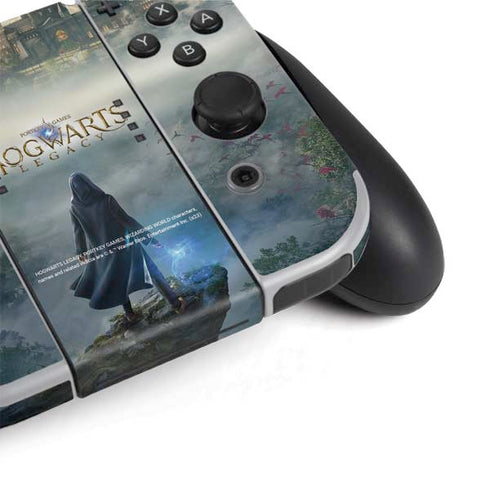 Wizarding World Hogwarts Legacy Main Poster Nintendo Switch OLED (2021) Skin