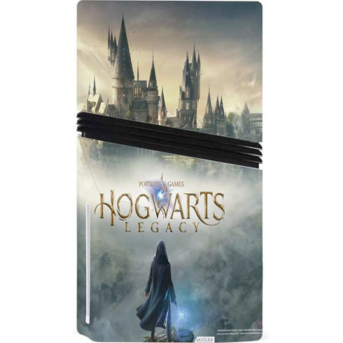 Wizarding World Hogwarts Legacy Main Poster PS5 Pro Disk Console Skin