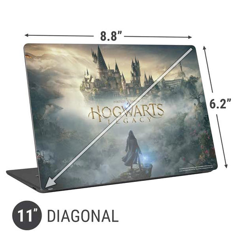 Wizarding World Hogwarts Legacy Main Poster Universal Laptop 11in (8.8 x 6.2in) Skin