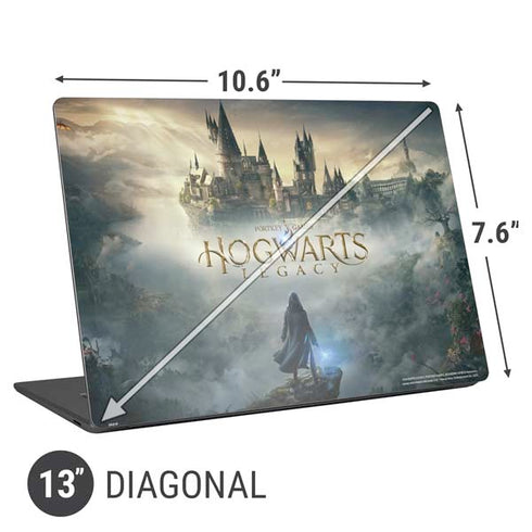 Wizarding World Hogwarts Legacy Main Poster Universal Laptop 13in (10.6 x 7.6in) Skin