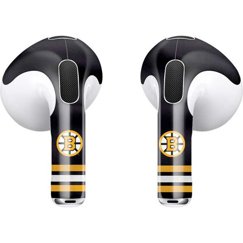 NHL Boston Bruins Home Jersey Apple AirPods (3rd Gen 2021) Skin