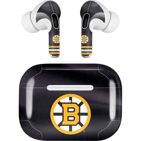 NHL Boston Bruins Home Jersey AirPods Skins