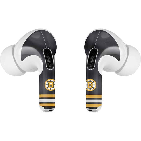NHL Boston Bruins Home Jersey AirPods Skins
