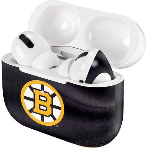 NHL Boston Bruins Home Jersey AirPods Skins