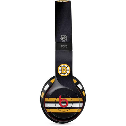 NHL Boston Bruins Home Jersey Beats Solo 2 Wireless Skin
